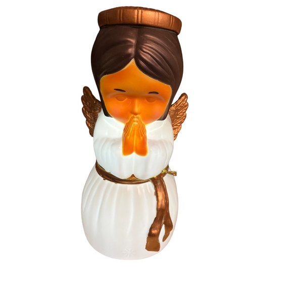 Blow Mold 11 Inch Tabletop Angel Christmas Decor - Picture 11 of 12